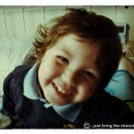 Dominic happy