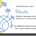 Renatas business card