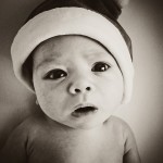 Lilia as a baby