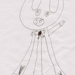 Lilia's picture of piggy blanket